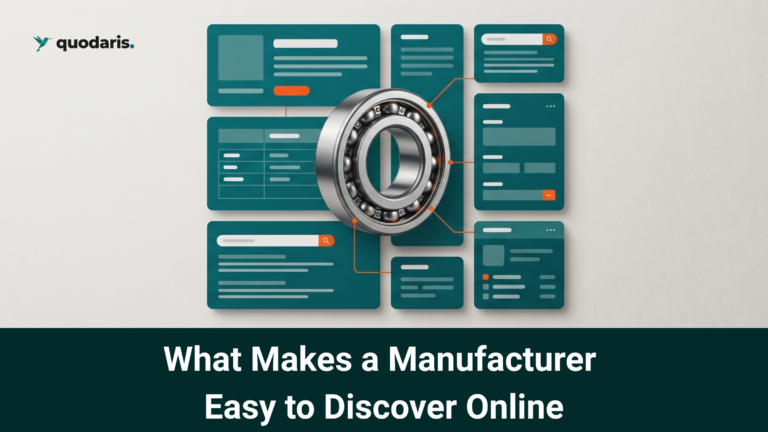 What Makes a Manufacturer Easy to Discover Online