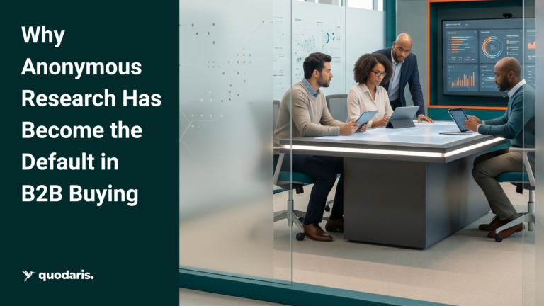 Why Anonymous Research Has Become the Default in B2B Buying